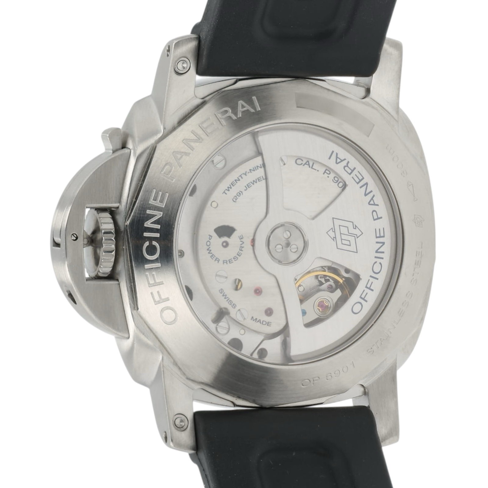 Panerai Luminor GMT Black Dial Stainless Steel 44mm Auto Men’s Watch PAM00320