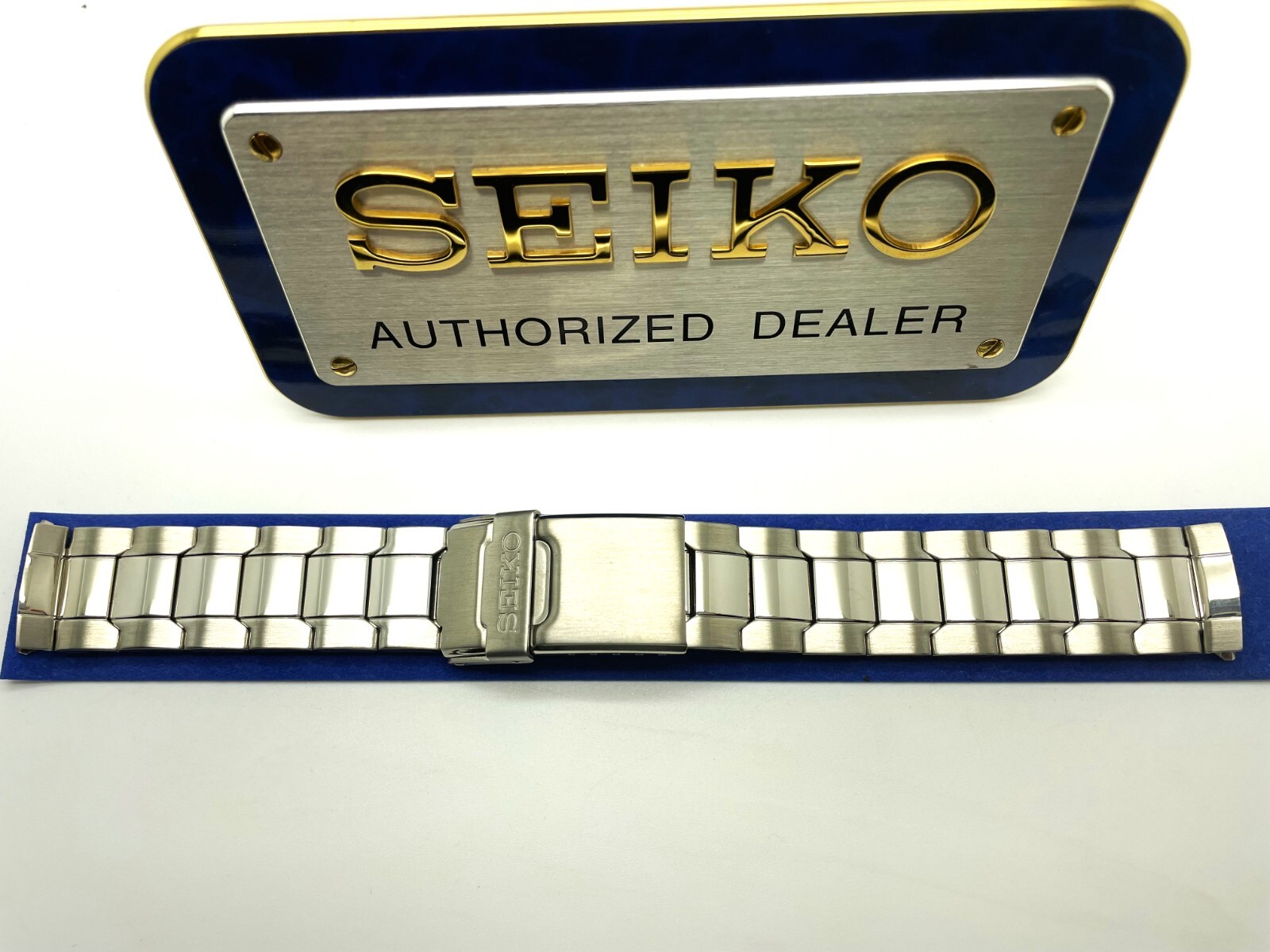 SEIKO 18MM MEN’S REPLACEMENT STAINLESS STEEL UNIVERSAL WATCH BAND SKS101-18
