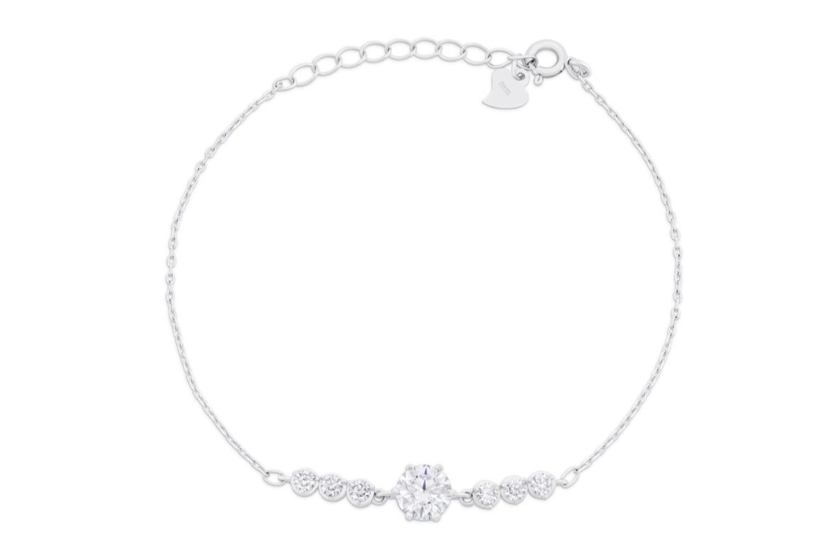 Francis Claire Florence Moissanite Bracelet 1.15ct DEF color