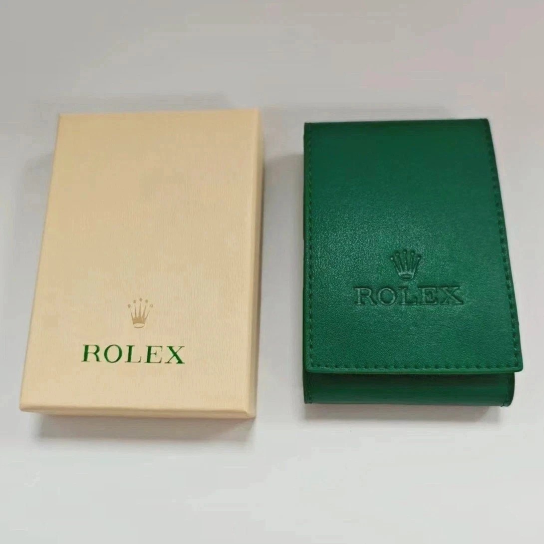 Rolex Case Leather Travel Pouch Service Center Premium Version-Gift For Watch