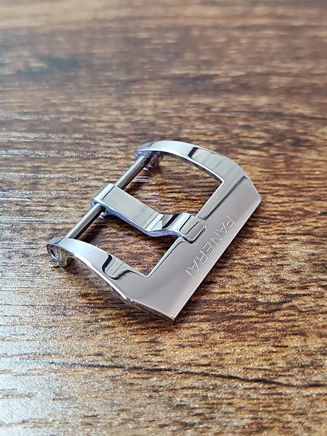 PANERAI WATCH OEM POLISHED STAINLESS STEEL TANG BUCKLE 22MM PAV00625