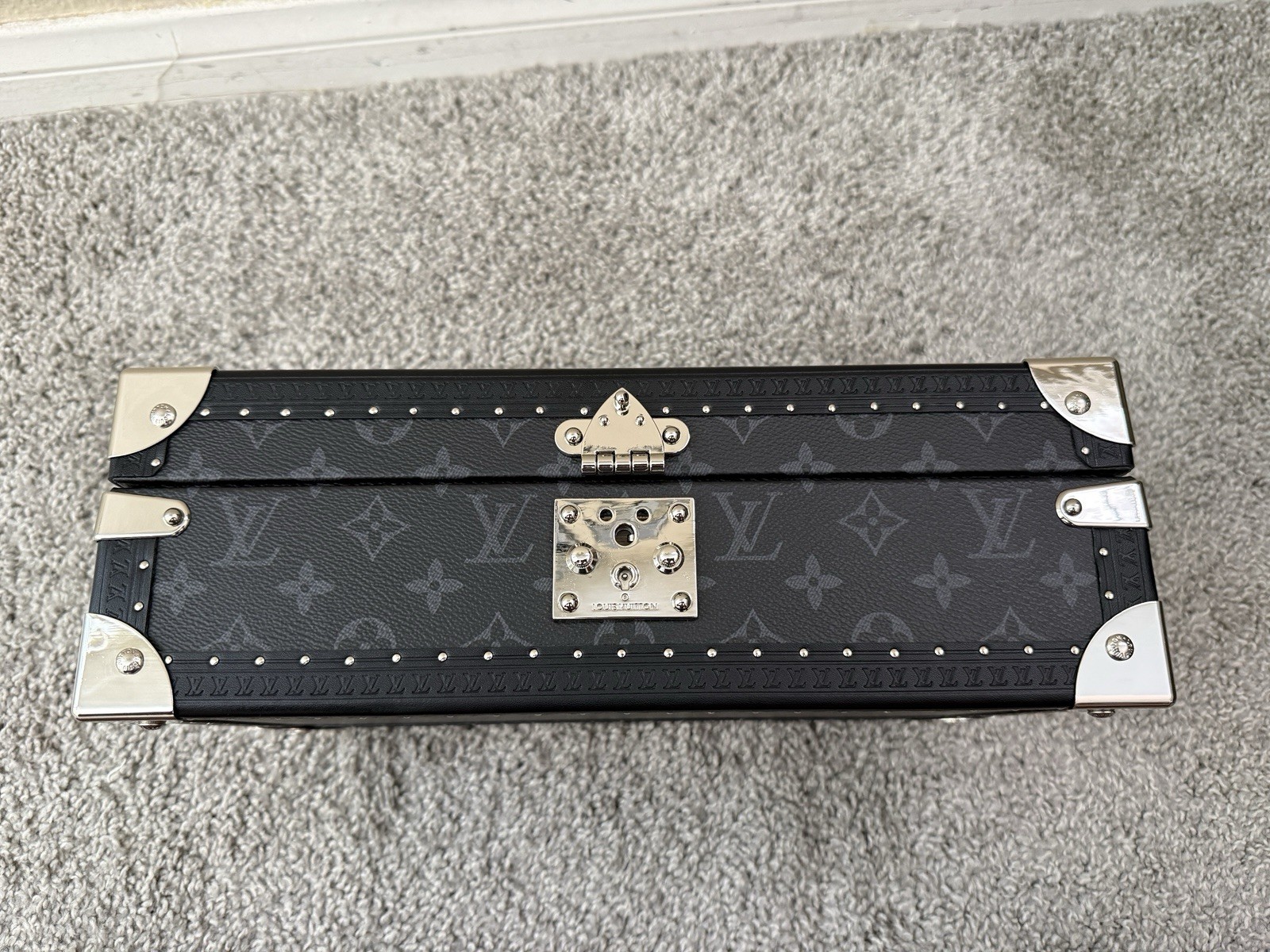 Louis Vuitton Coffret 8 Montres Monogram Eclipse Watch Case-RARE EDITION