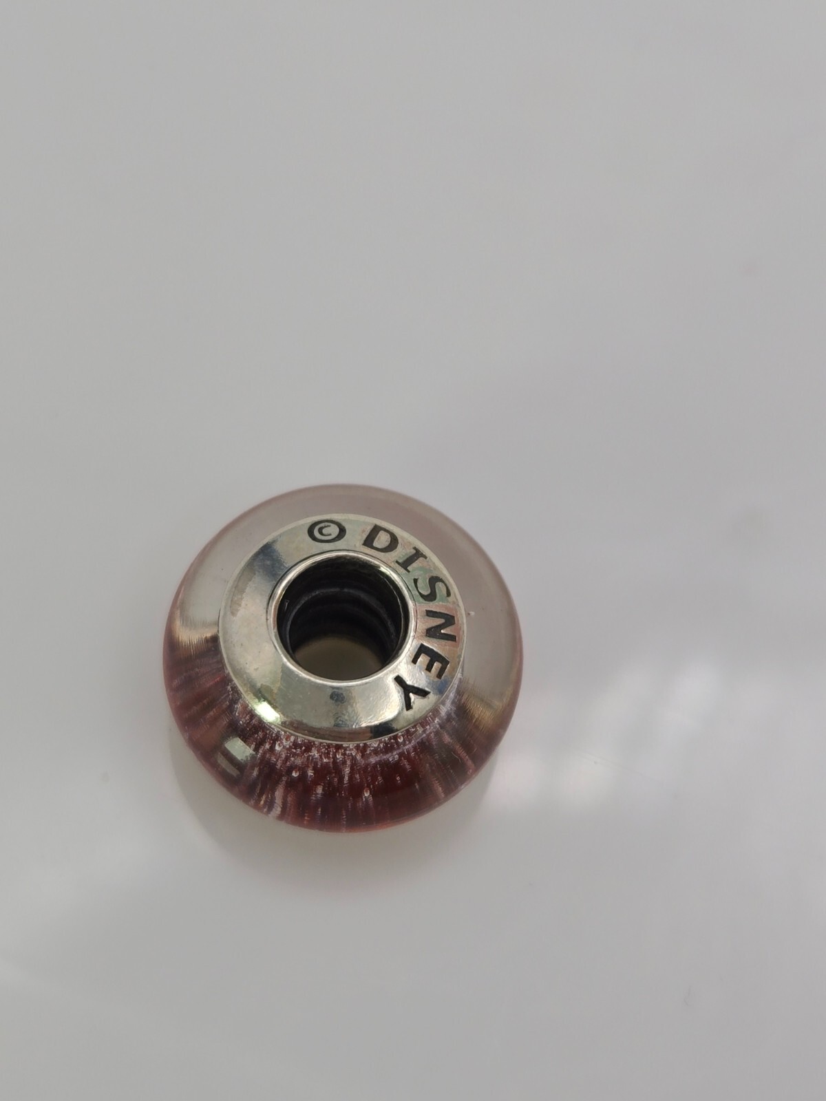 Authentic Pandora Disney Snow White’s Signature Red silver Color Murano Charm