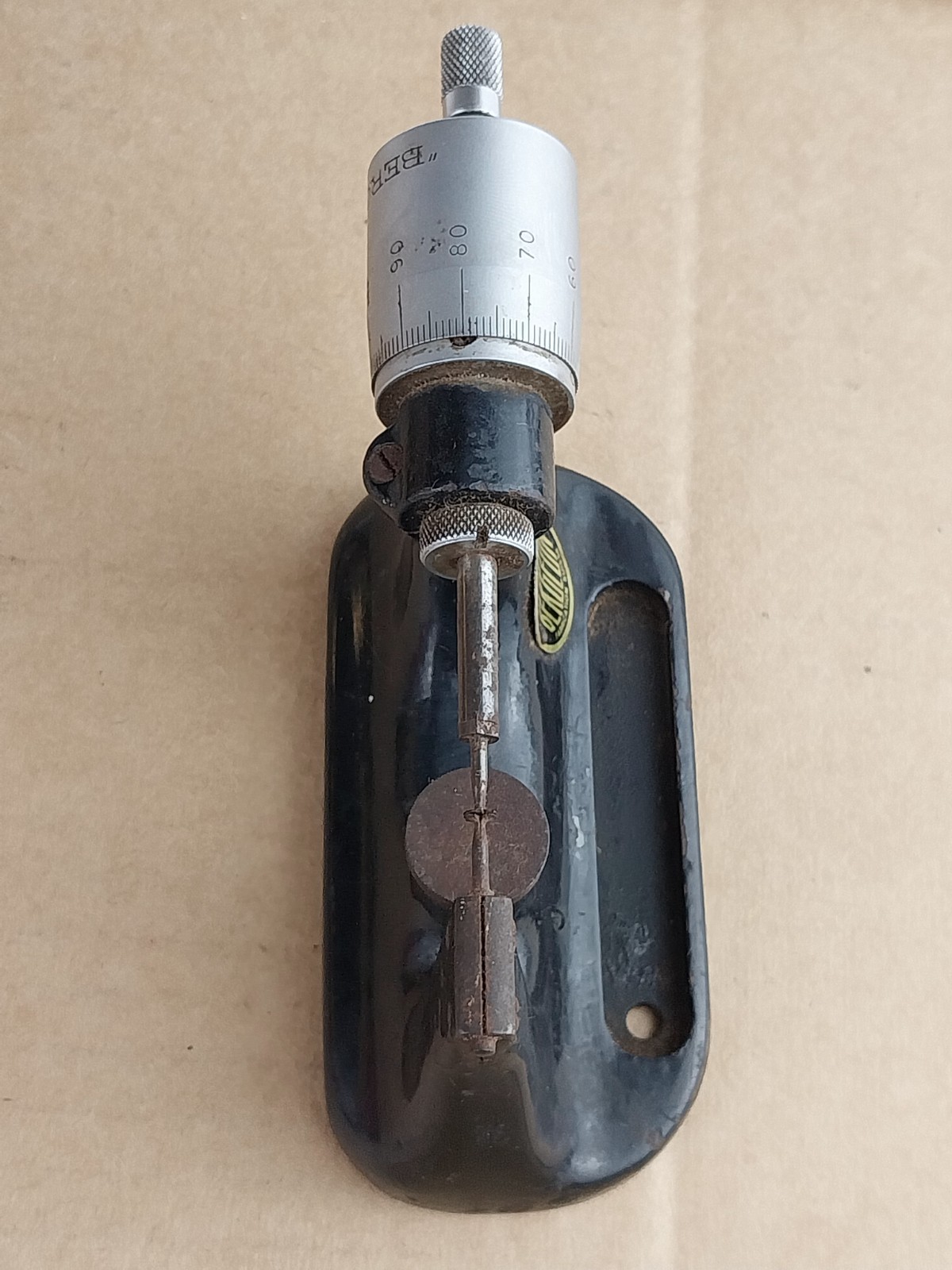 Bergeon Benchtop Micrometer w/ Adjustable Base Fabrication Suisse
