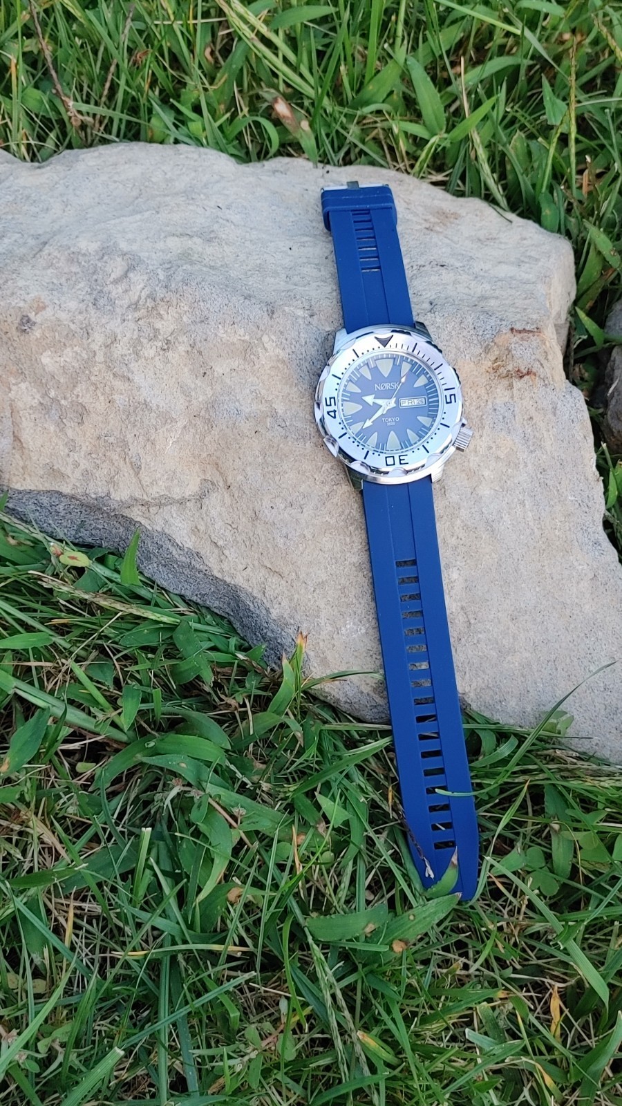 Sea Monster Diver Watch, Norsk, Olympic Citizen Quartz – Blue, 2020 Olympics