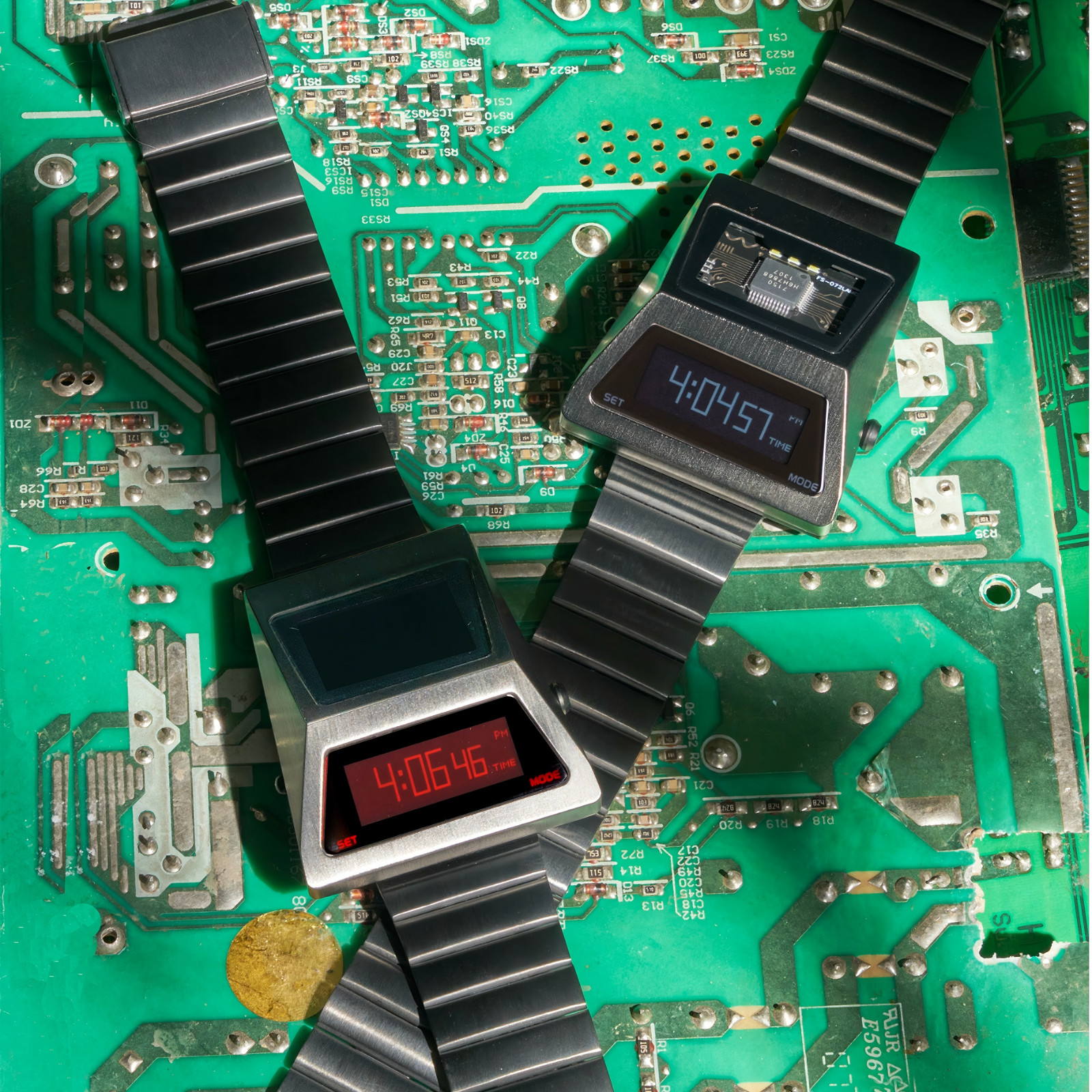 【NEW】benlydesign S3000, OLED, Men Digital Watches, Back to 1970s, gift for men
