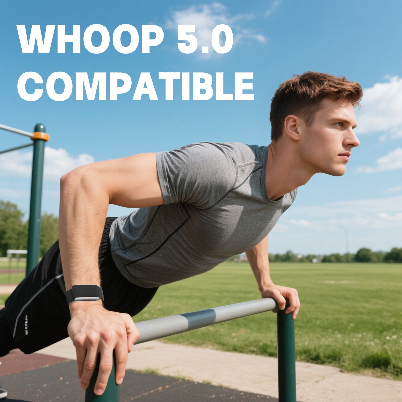 Soft Silicone Sports Adjustable Bracelet Band For Whoop 4.0/5.0/ONE/PEAK/LIFE/MG
