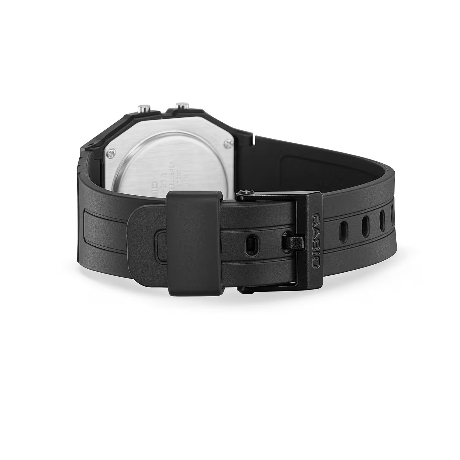 Casio F-91W-1X Vintage Digital Watch Black Resin Strap Alarm Chrono LED Light