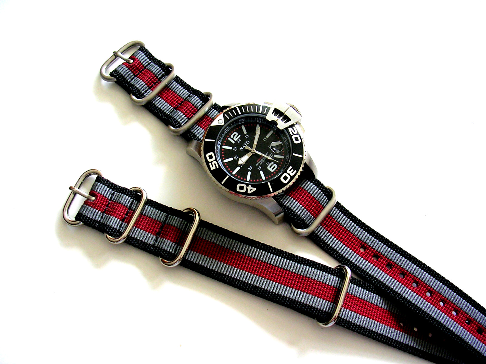 NATO G10 ® UTC Heavy Ballistic Nylon Military RAF watchband strap Bond IW SUISSE