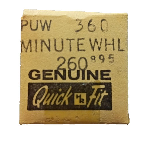 PUW 260 360 361… Minute Wheel watch part #260/895 SEE FIT LIST IN DESCRIPTION