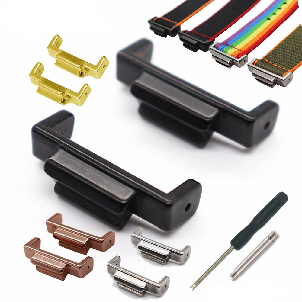 16-22mm Watch Strap Connectors for DW5600 5035 DW6900 GA-110 400 Steel Adapters