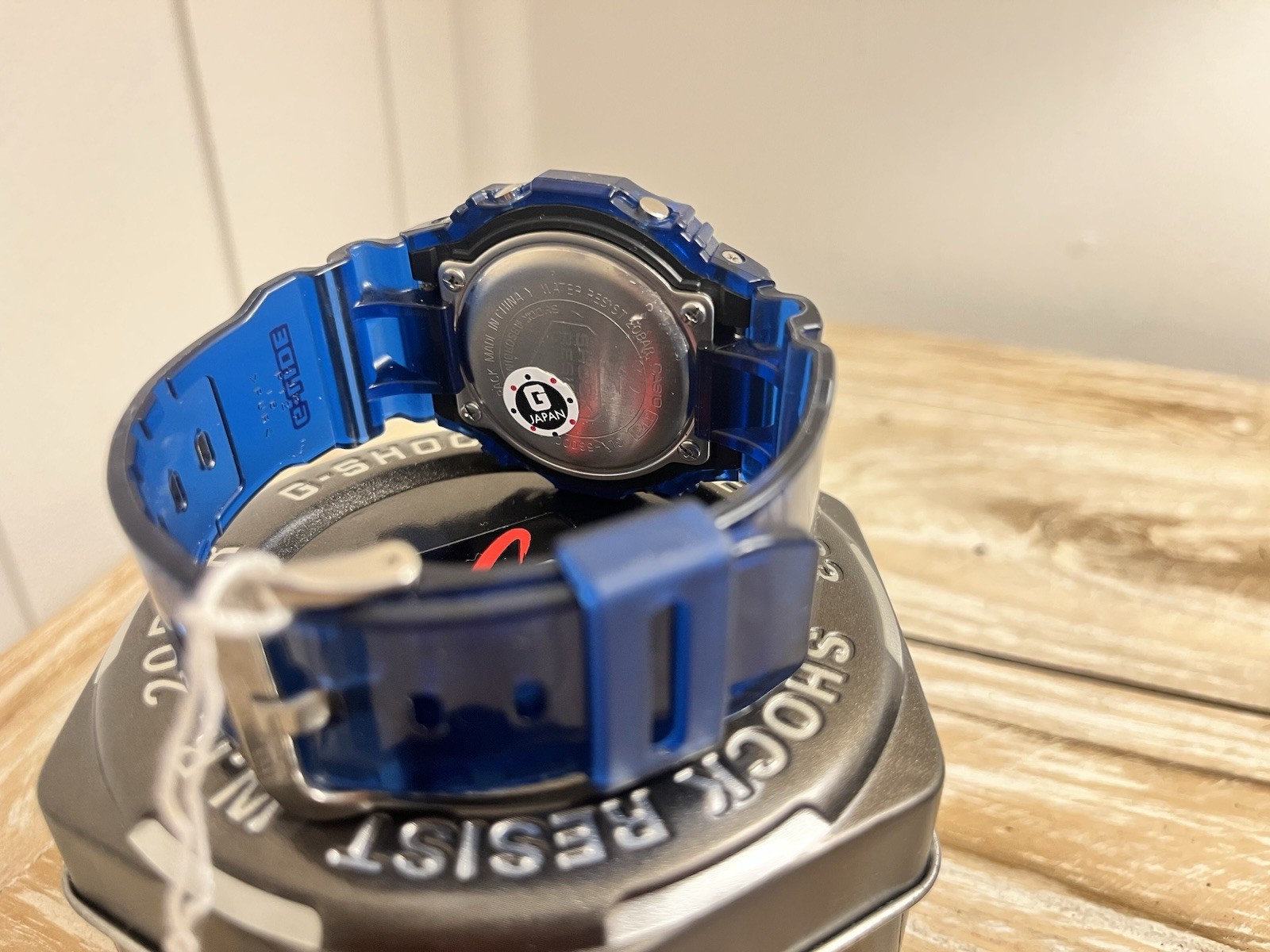 *MINT* Casio G-SHOCK Blue Digital Resin Watch GLX5600c-2 w/ Box Manuals