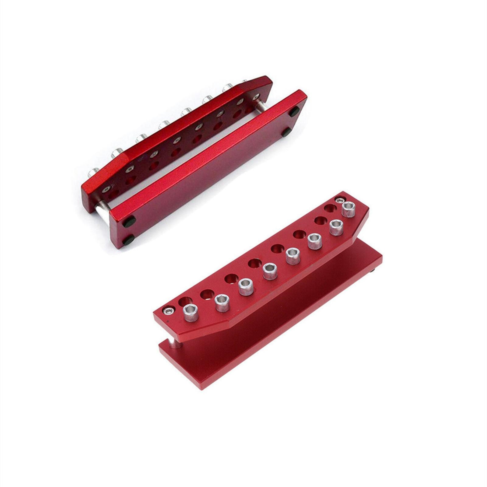 Aluminum Alloy Screwdriver Holder Watchmaker Repair Tool Storage Stand Organizer