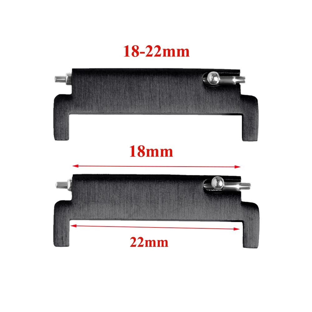 Watch Strap Adapter Pair 18mm to 20mm 22mm Quick Release Pin Connectors