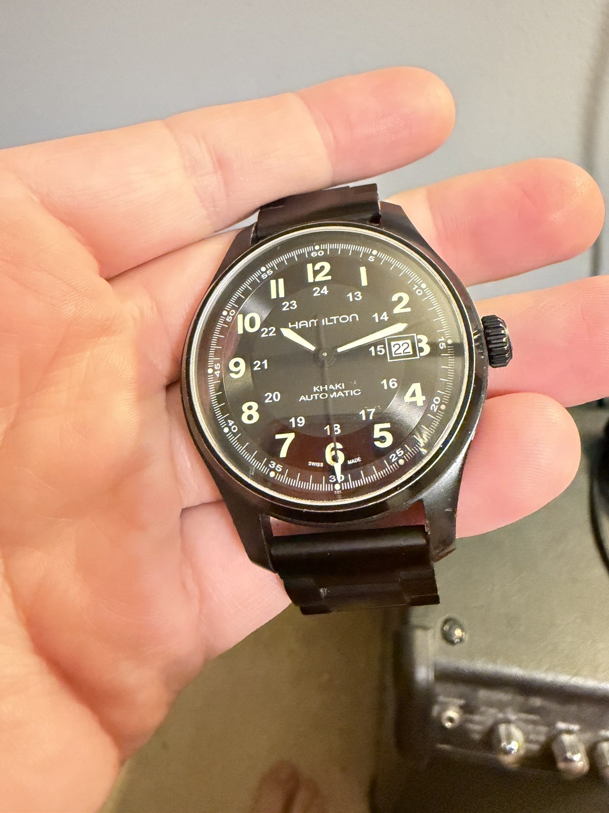 Hamilton Khaki Field Automatic Titanium Men’s Watch H70575733