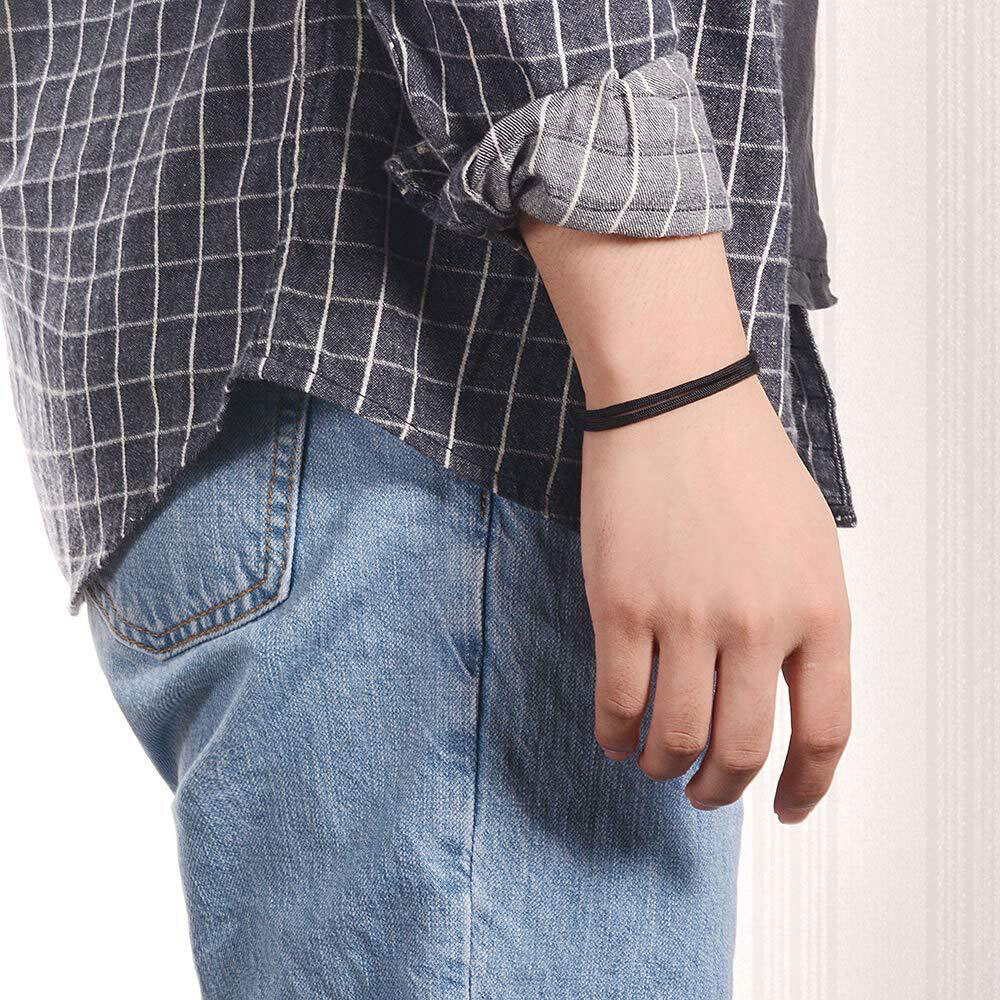 6/12 PCS Braided Nautical Bracelet Adjustable String for Men Women Universal