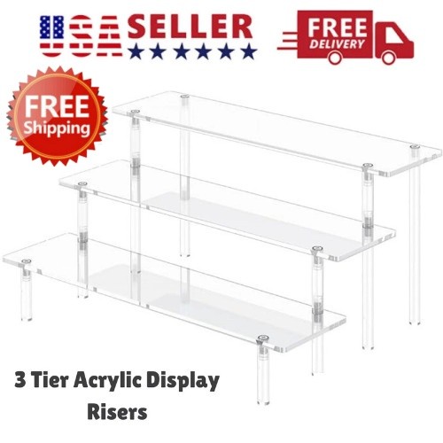 Multilayer Acrylic Display Rack – For Perfume, Cosmetics, Dolls & Nail Polish
