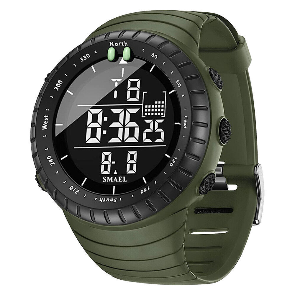 SMAEL Watch Men Digital Watches Student Boy Countdown Watch Military Wristwatch