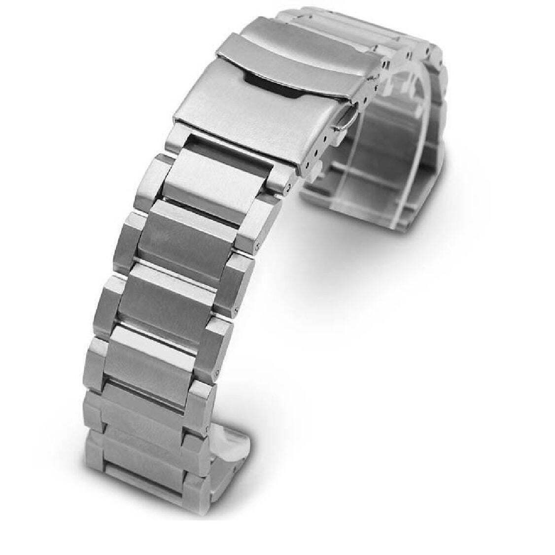 Steel Bracelet & Leather Replacement Watch Band E101-S006597 Citizen BM8180-03E