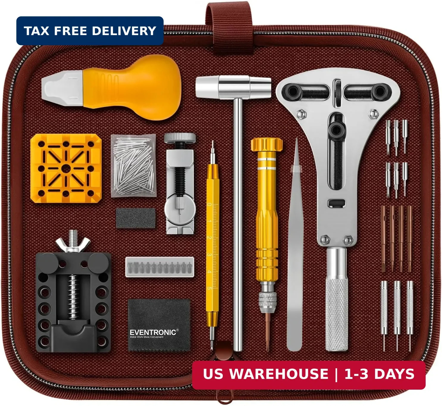 Eventronic Watch Repair Kit, Watch Link Removal Kit, Watch Battery Replacement T