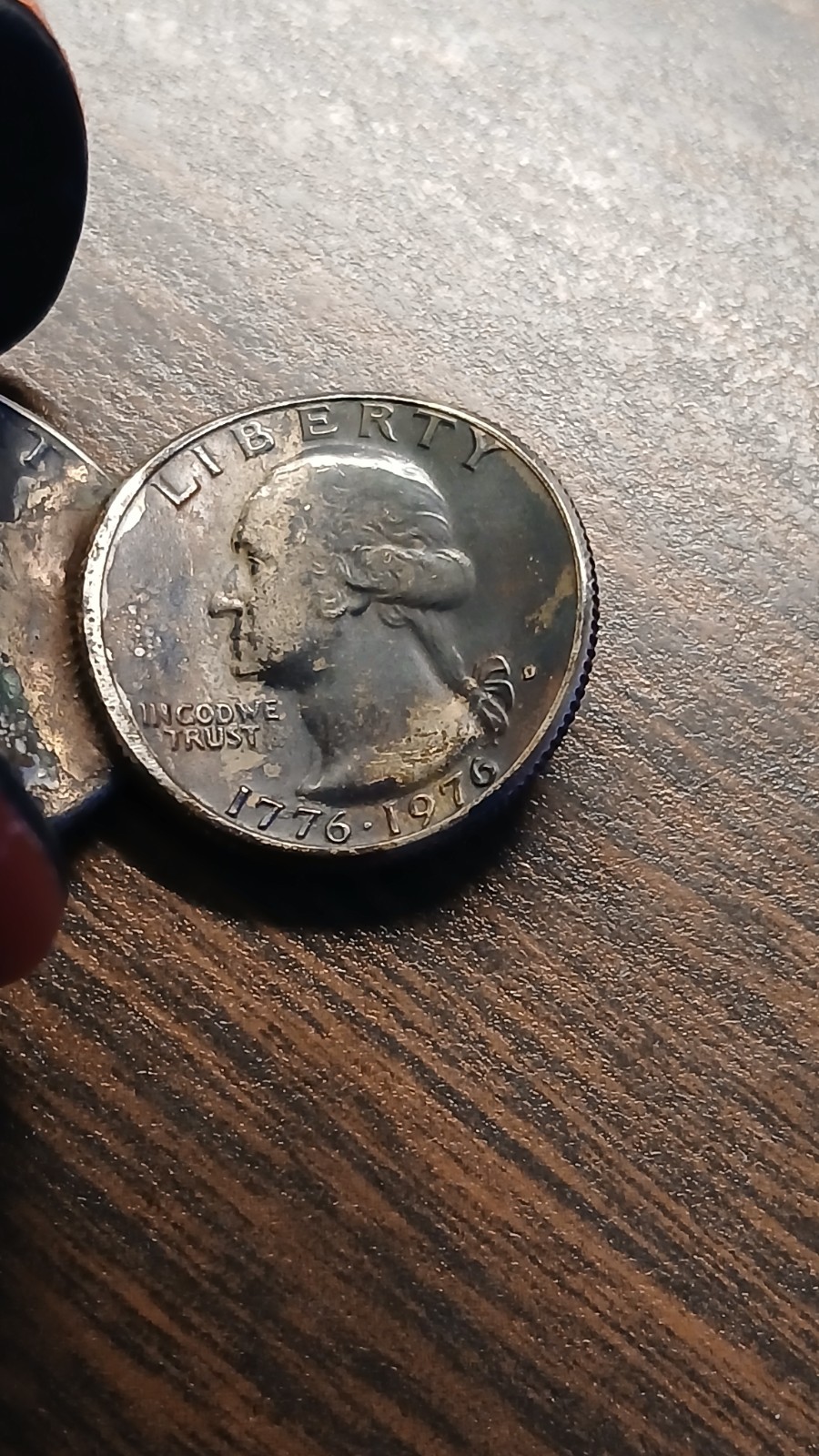 50 Cent & 25 Cent Bicentennial bracelet 1776-1976