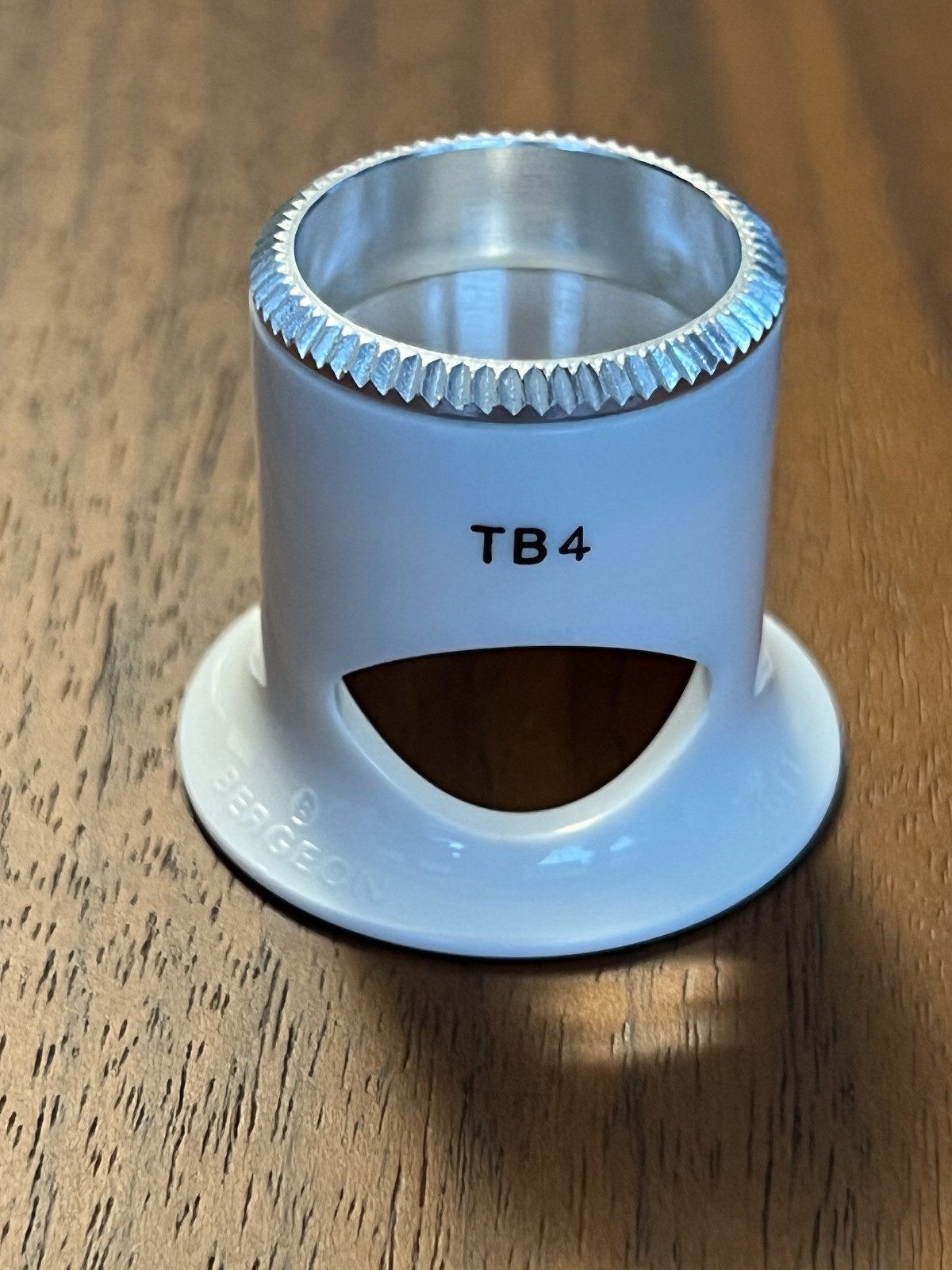Bergeon 2611-TB-4 Watchmaker White Loupe, 2.5x Magnification, Swiss Loupes, Tool
