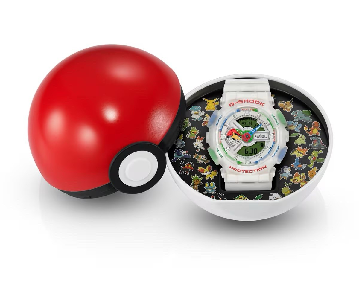 PSL CASIO Pokémon x G-SHOCK GA-110PKM-7ACR 30th Anniversary IN HAND