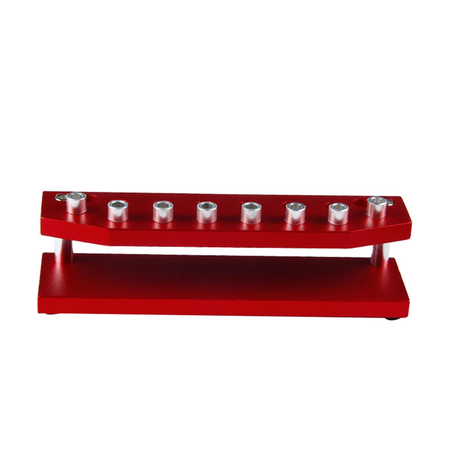 Aluminum Alloy Screwdriver Holder Watchmaker Repair Tool Storage Stand Organizer