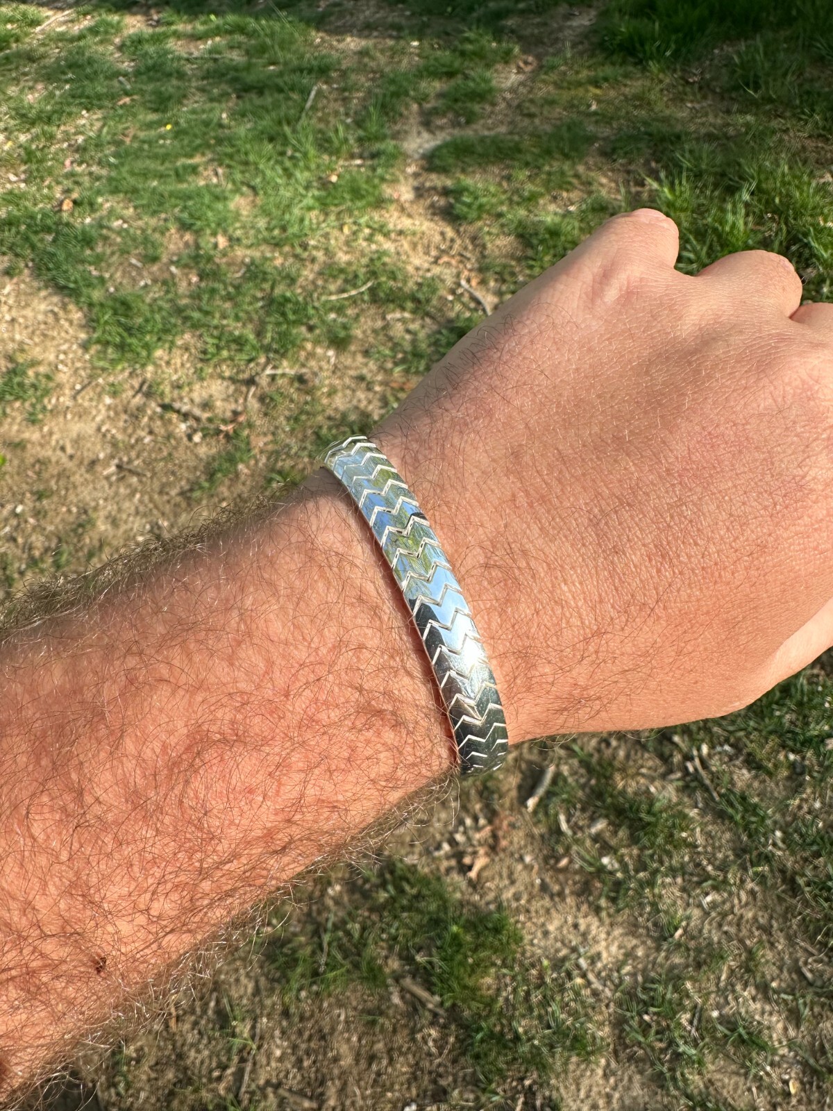 Custom Monaco Snake Bracelet Real 925 Sterling Silver Sleek 10mm Men Ladies 6-8″