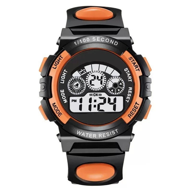 Kids Digital Electronic Watch Waterproof Children Boys Girls Sports LED Watches