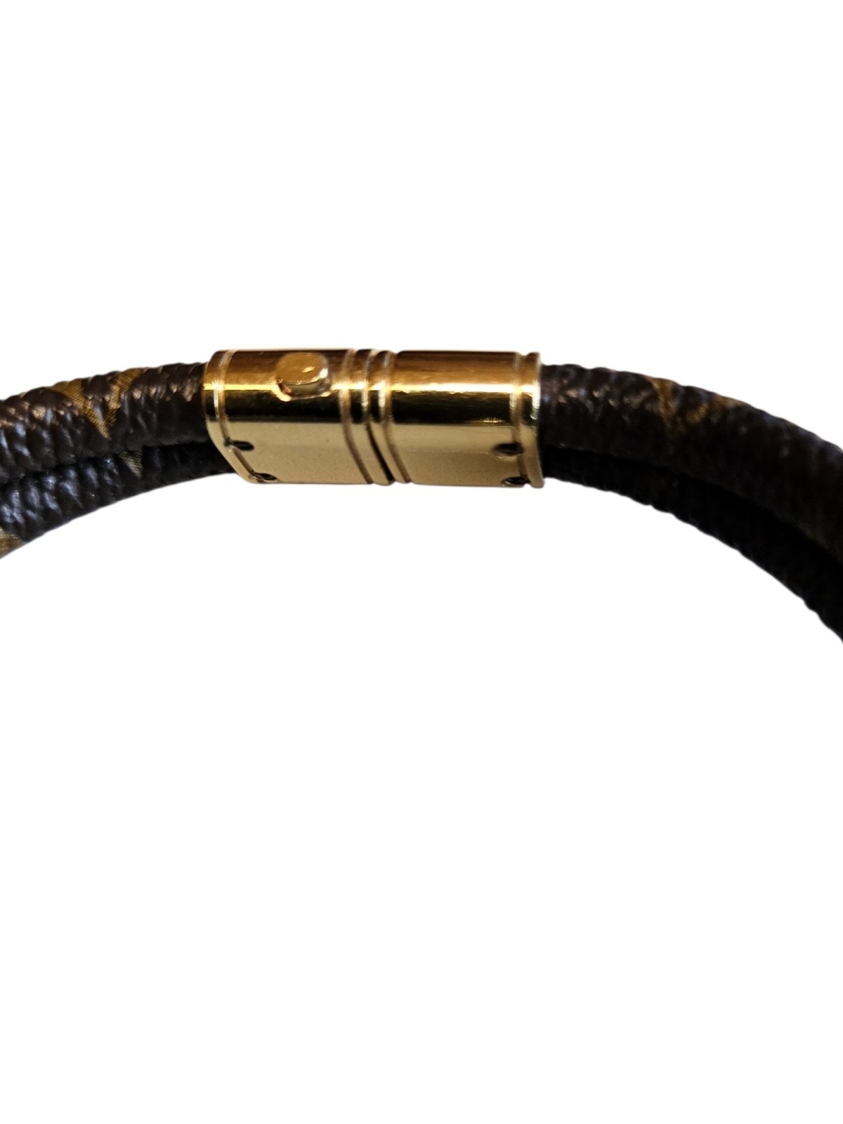 Louis Vuitton Keep It Twice Monogram Bracelet (Model M6640E)