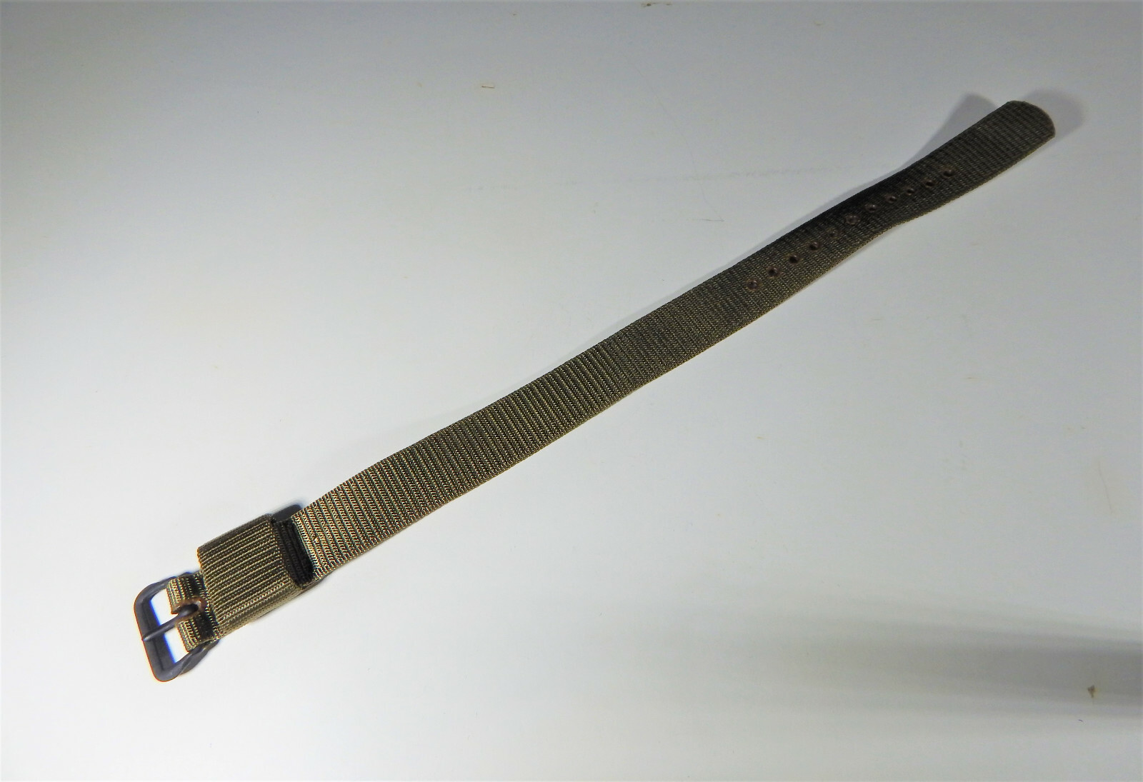 VIETNAM ISSUE MILITARY WATCH BAND ‘New Old Stock’ 1960’s marked STAINLESS STEEL