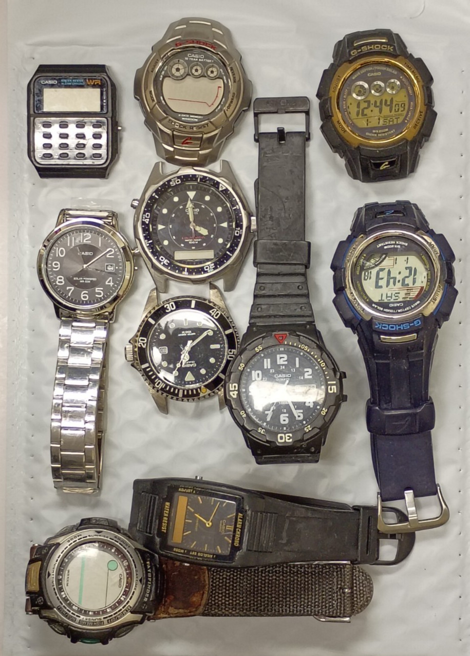 Job Lot 500g G-Shock/Casio Watches Untested