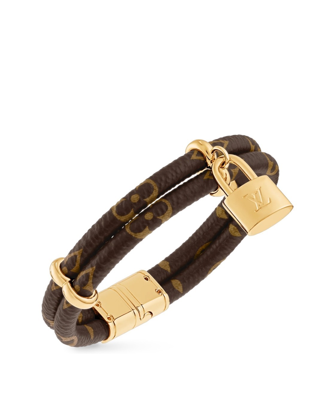 Louis Vuitton Keep It Twice Monogram Bracelet (Model M6640E)