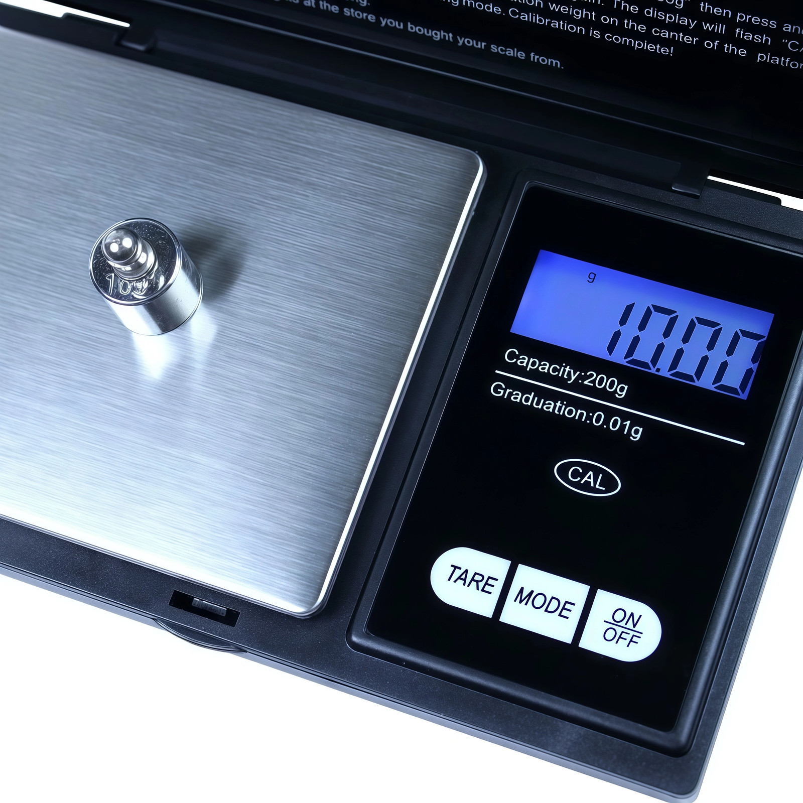 Digital Scale 200g x 0.01g Jewelry Gold Silver Coin Gram Pocket Size Grain New