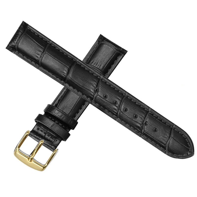 12mm 14mm 16mm 17mm 18mm 20mm 22mm 24mm Genuine Leather Watch Band Strap Bracele