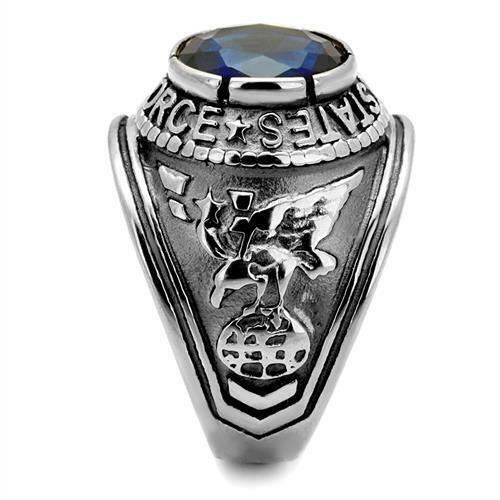 United States US Air Force Ring USAF Military Rings Silver Gold (Also Army Navy)