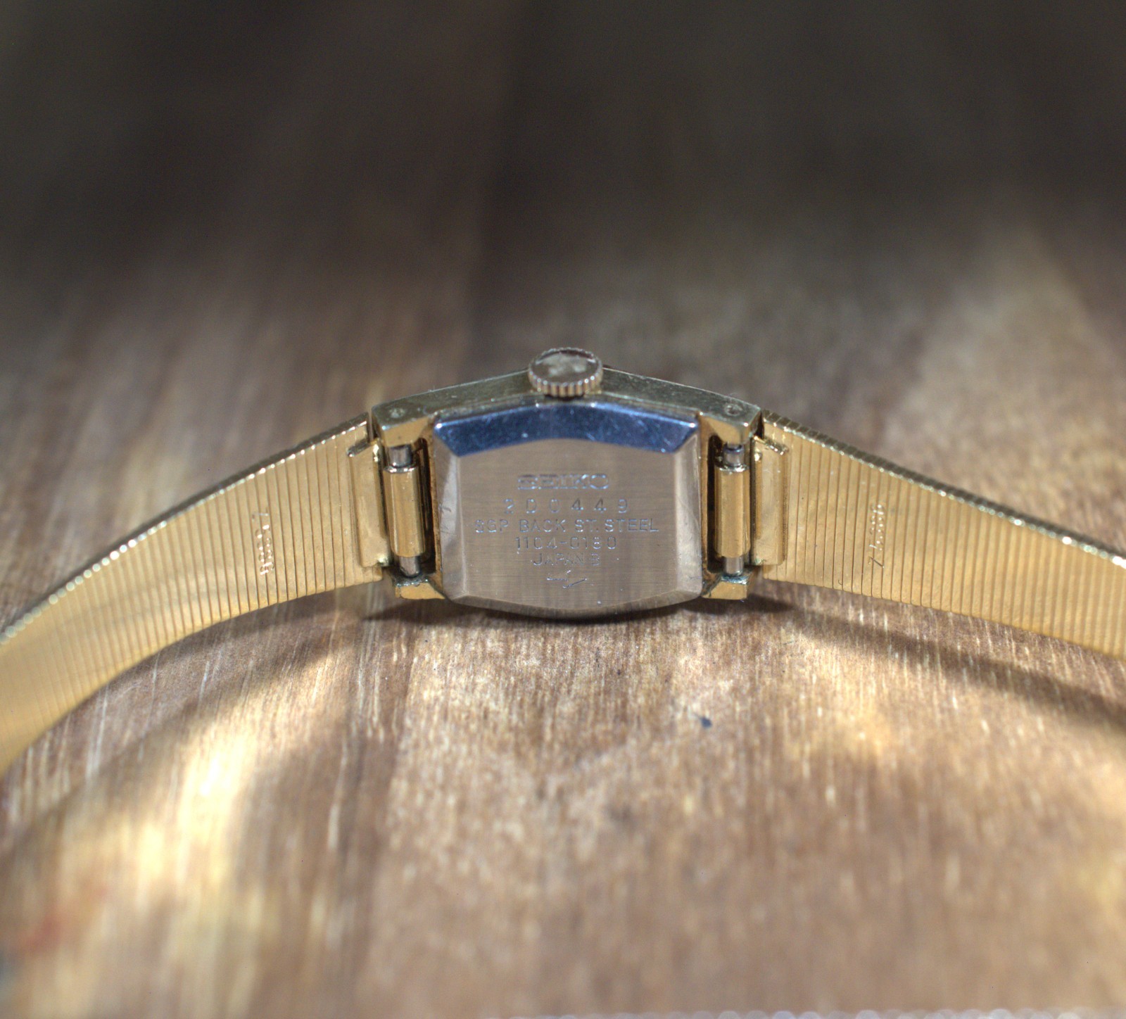 RARE Seiko Rainbow – HONEYCOMB Dial – 17Jewels – 18K Gold Plated – 1972