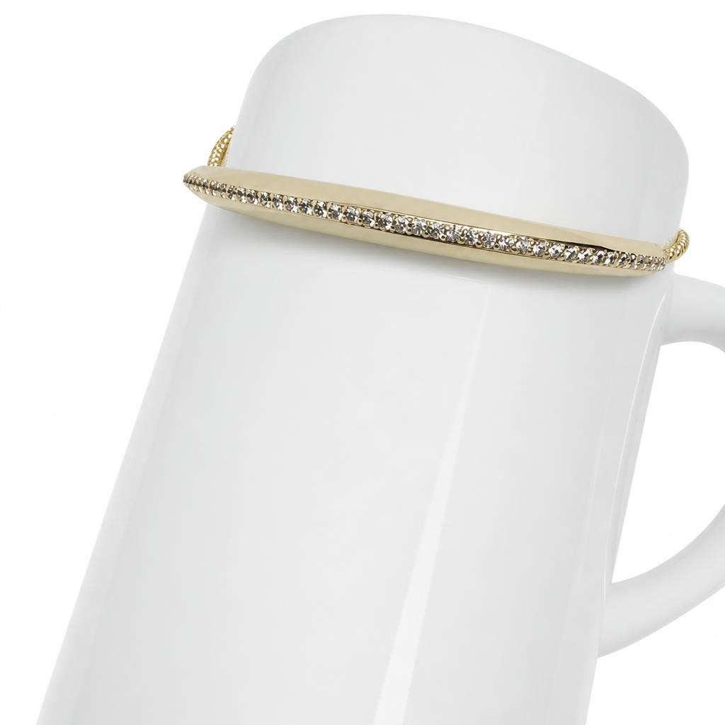 Kendra Scott CZ Slide Bracelet OTT Lux Gold Metal – New
