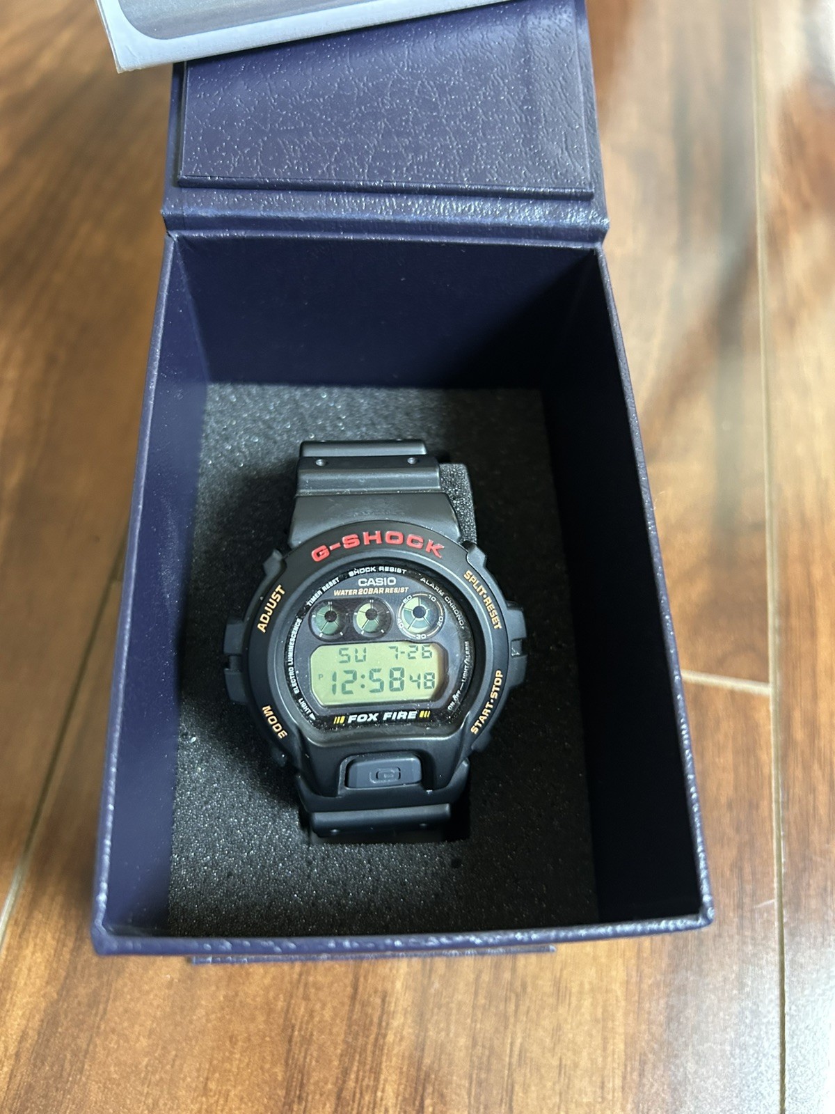 Casio G-Shock JDM DW-6900 BASIC GOLD ACCENT Black Gray Red Orange DW-6900B-9 ’10