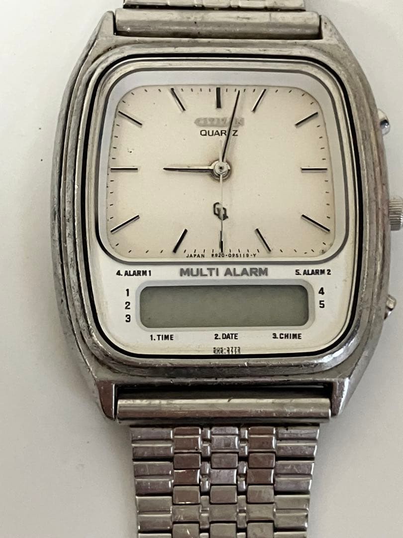 [Rare] CITIZEN MULTI ALARM Digital Watch