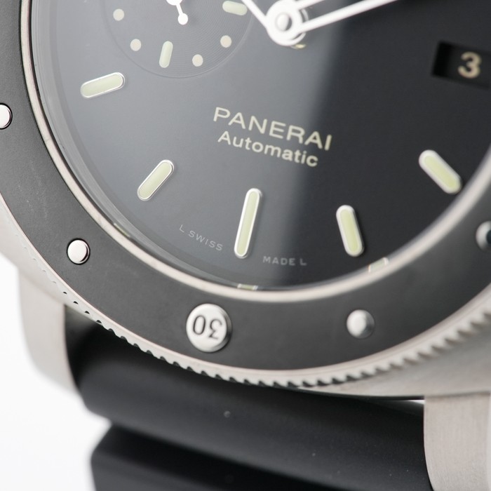 OFFICINE PANERAI Submersible 1950 Amagnetic 3-Day Automatic Titanium 47mm PA…