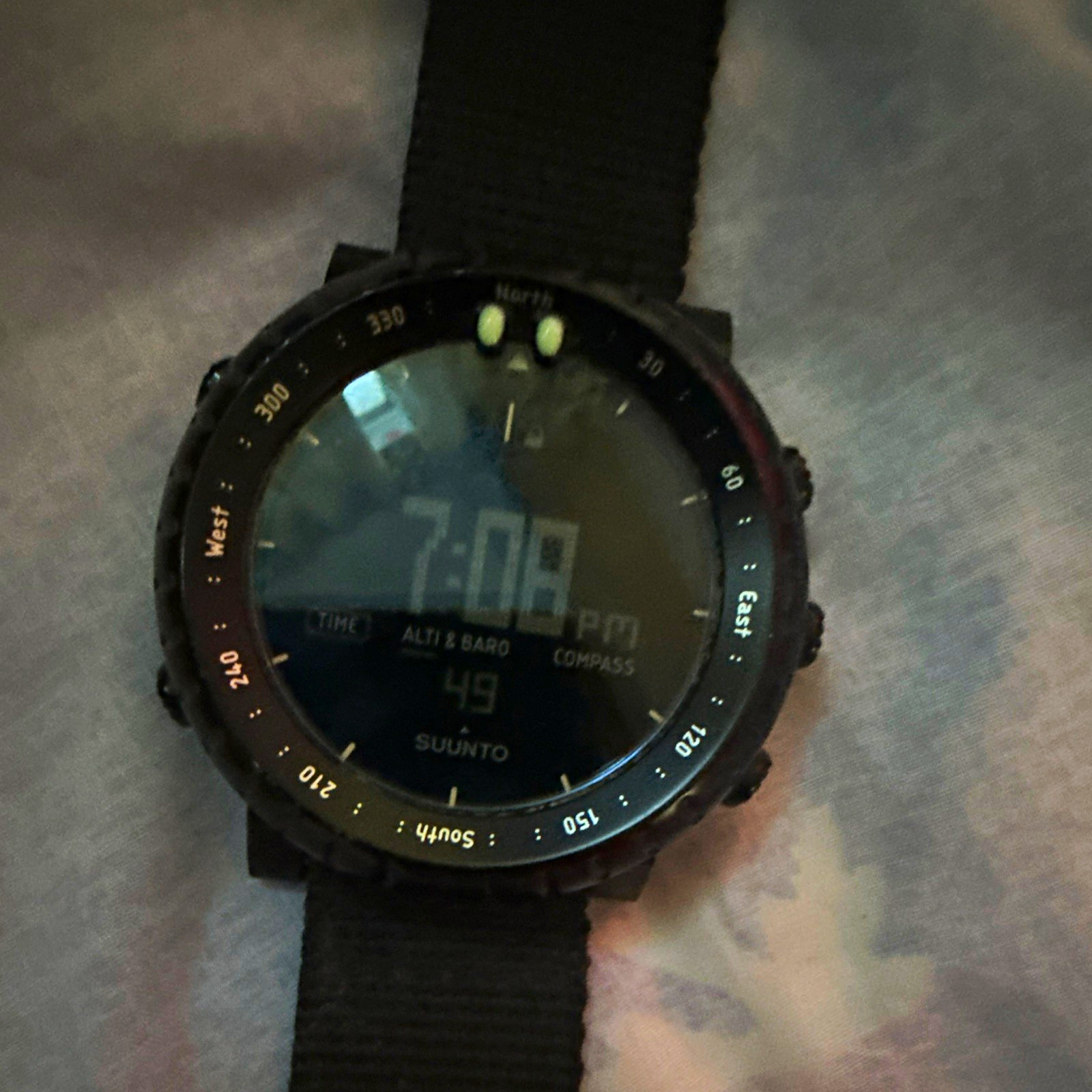 🔥 AUTHENTIC SUUNTO CORE ALPHA STEALTH TACTICAL WATCH 🔥