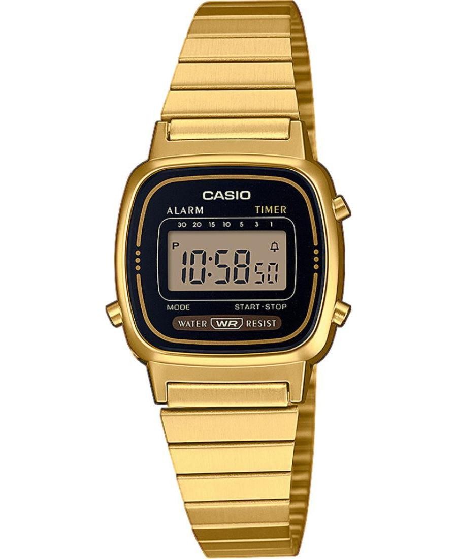 CASIO Child Digital Quartz Casual Watch Classic Dress Black Dial Waterproof Rect