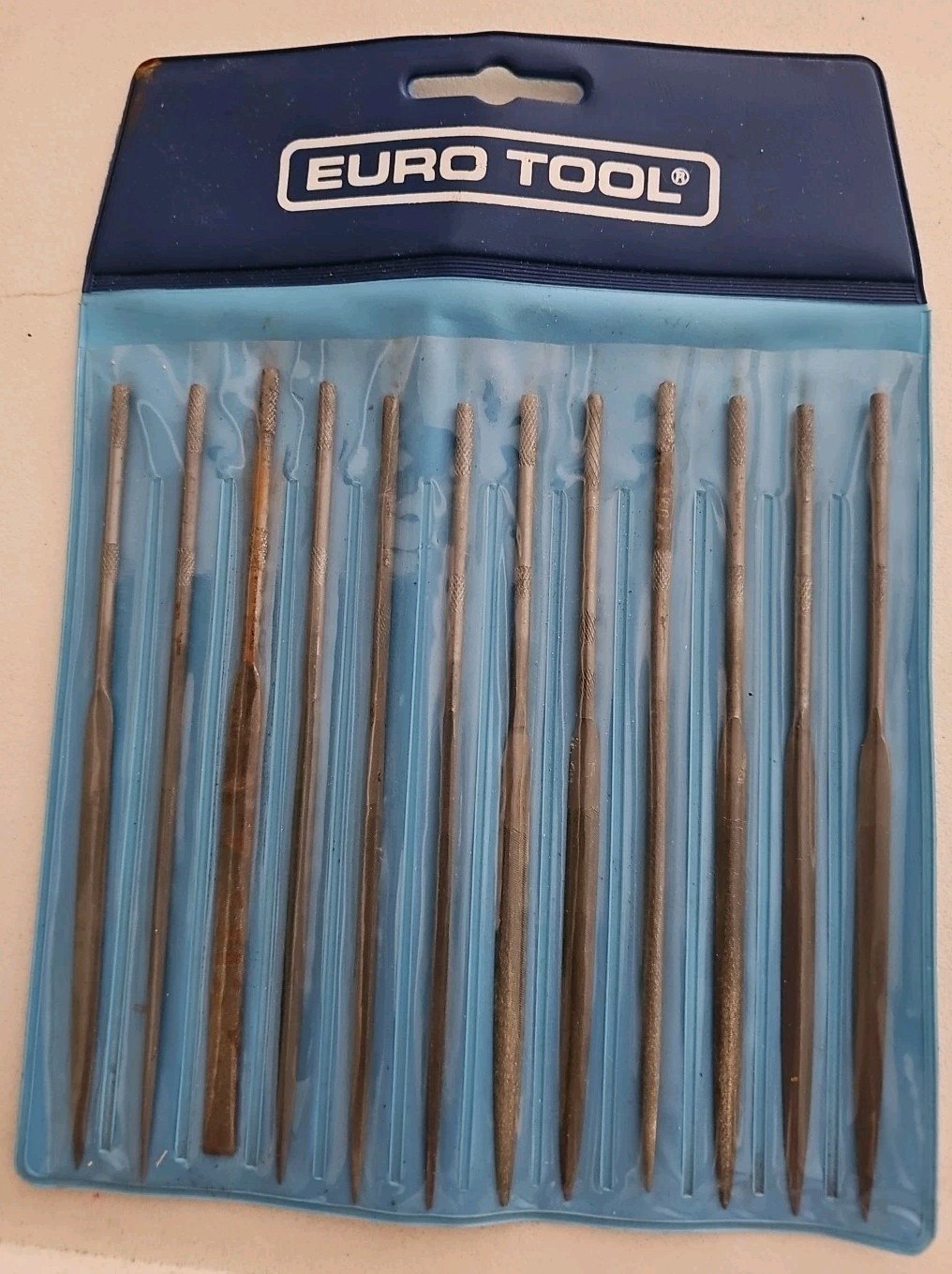 Eurotool Precision Needle File Set 12 Pc Cut 2 Jewelry Swiss Pattern Tools