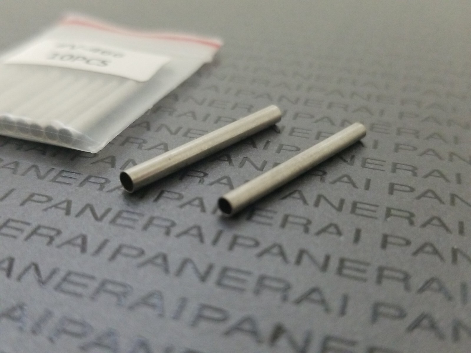 10 Steel Replacement 24mm Tubes for Panerai Leather & Rubber Watch Band & Straps