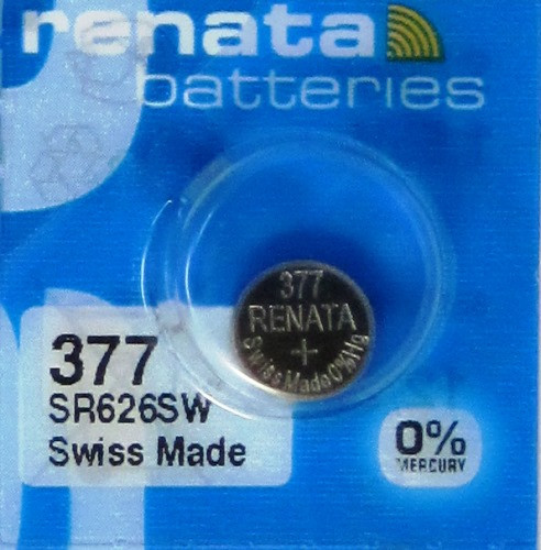 377 RENATA SR626SW SR626W WATCH BATTERIES
