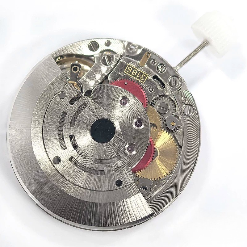 Watch Movement For VR3186 Movement Blue Hairspring GMT Movement No Lettering
