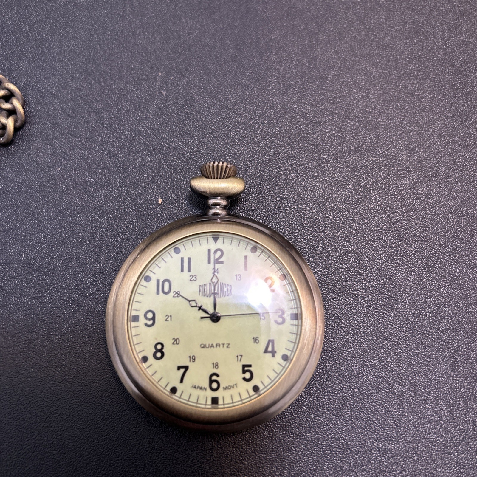 Antique Field Ranger Pocket Watch Please See Details In Description for Repair