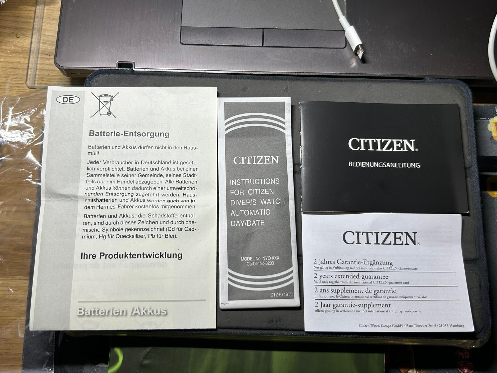 Citizen Promaster NY0040-09E Automatic Diver 200m Black Dial Watch w/ Box